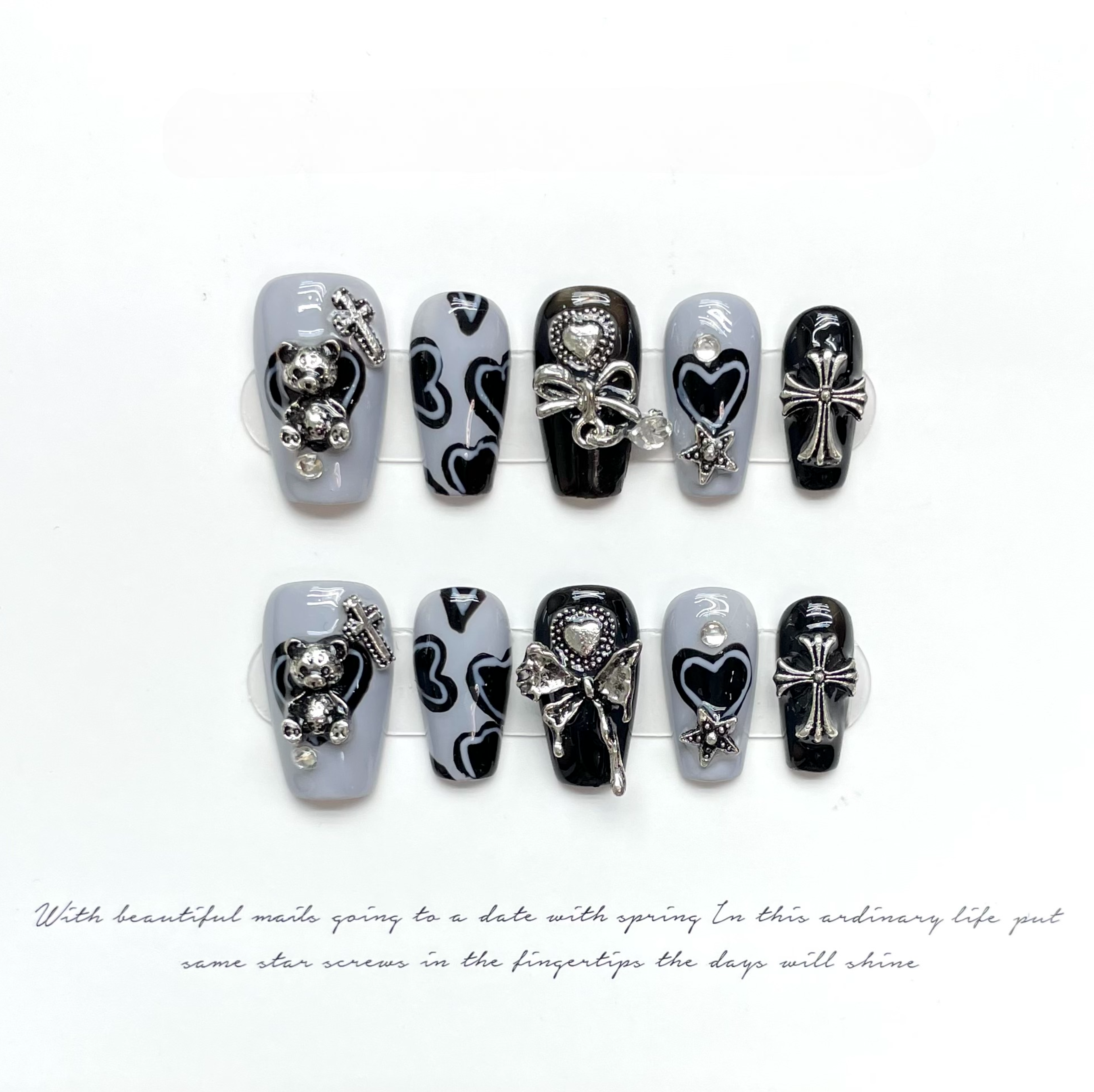 Elegant White and Nude